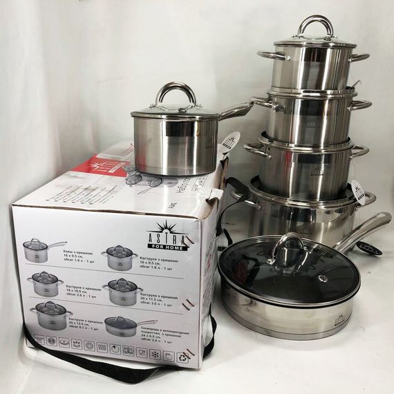 Набор посуды 12 предметов HV-930 ASTRA A-2412 | Зображення 9
