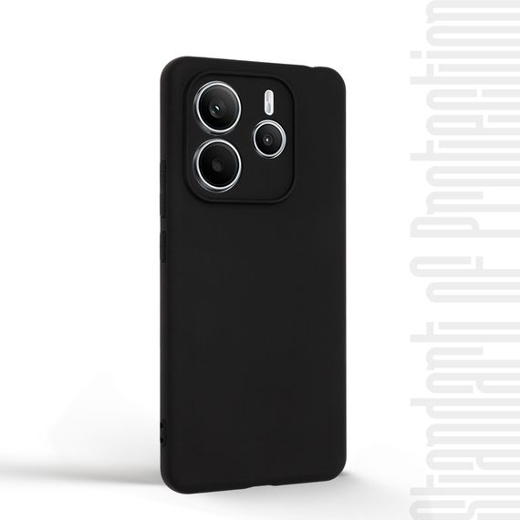 Чохол до мобільного телефона Armorstandart Matte Slim Fit Xiaomi Redmi Note 14 4G Camera cover Black (ARM79723) | Зображення 1