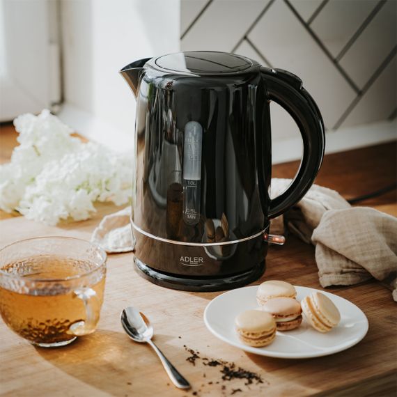 Електрочайник Adler AD 1385 чорний 1,7 л, 2200 Вт | Зображення 7