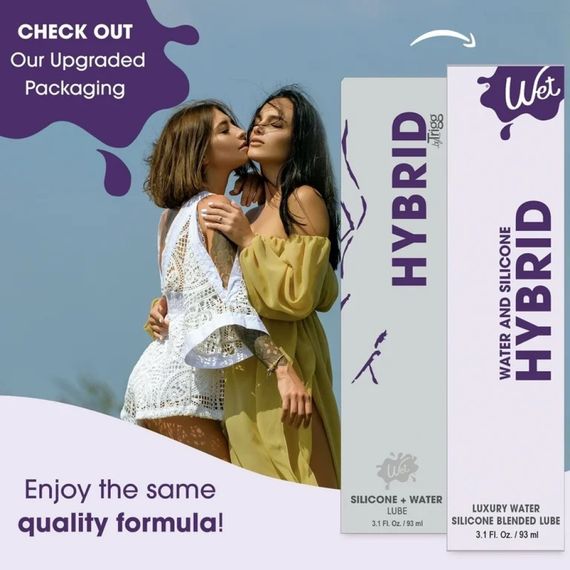 Лубрикант на водно-силіконовій основі Wet Hybrid, 118 мл sexstyle | Зображення 4