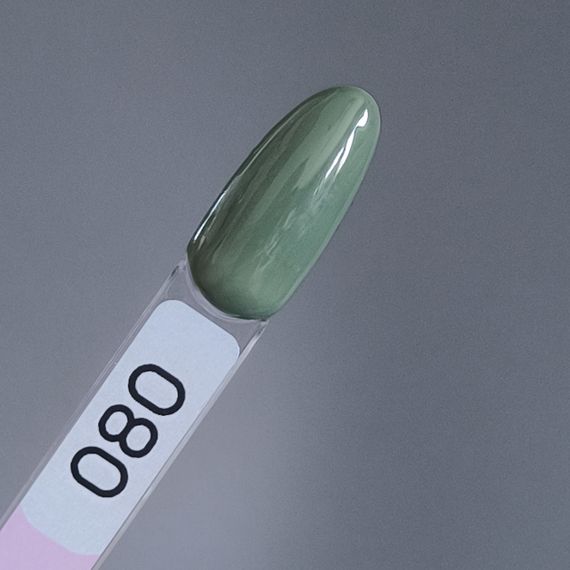 Гель-лак Toki-Toki № 080 хаки 5мл | Зображення 1