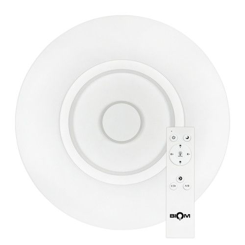 Светильник светодиодный Biom SMART SML-R23-80 3000-6000K 80Вт с дистанционным IR управлением | Зображення 1
