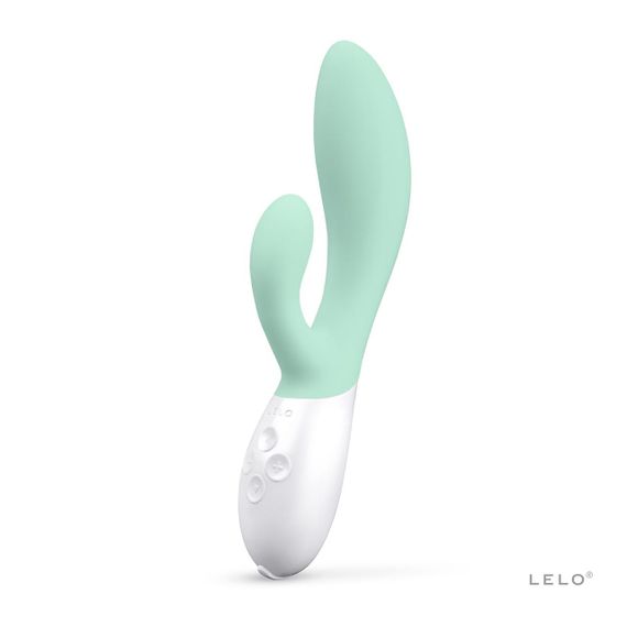 Вібратор-кролик LELO Ina 3 Seaweed, 10 режимів вібрації, потужний мотор sexstyle