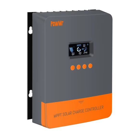Контроллер солнечной батареи  PowMr Pro MPPT 60 A (12 В 24 В 36 В 48 В) Lifepo4 | Зображення 2