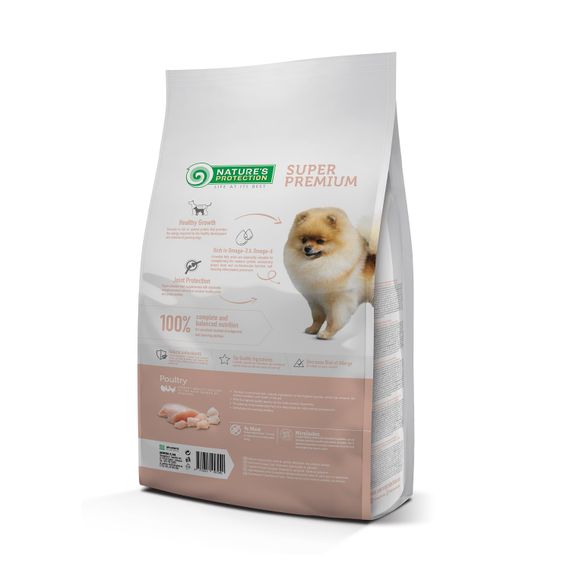 Корм Nature's Protection Mini Junior Small Breeds сухий для цуценят малих порід 2 кг | Зображення 1