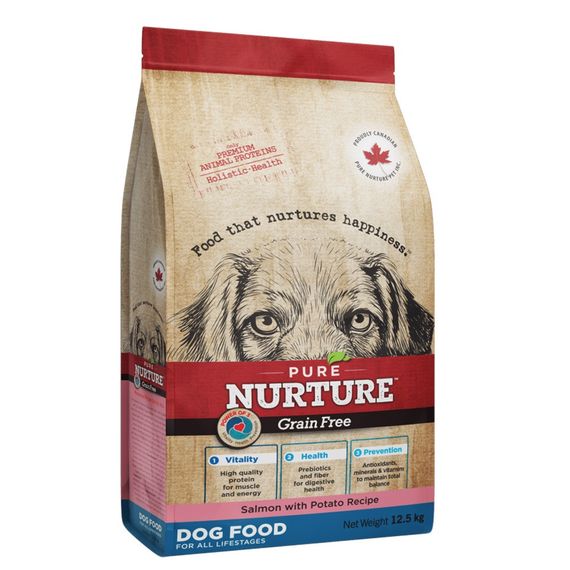Сухий корм для собак з лососем Pure Nurture Dog All Breeds Salmon, 12.5 кг