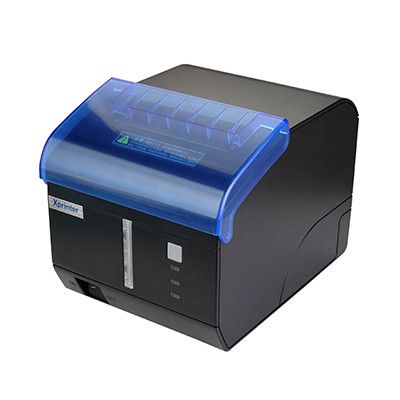 POS-принтер Опт и розница Xprinter XP-C260M с автообрезкой, чёрный, синий, USB+LAN (XP-C260M) | Зображення 4