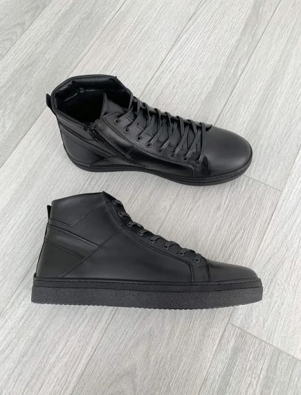 Шкіряні черевики на шнурку великого розміру 48 розмір | Зображення 6