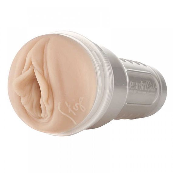 Мастурбатор вагіна в колбі Fleshlight Stoya реалістичний з кібершкіри, тілесний Sex Aura | Зображення 3