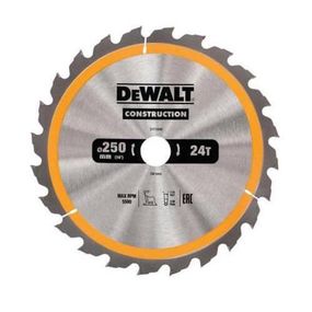 Диск пильний СONSTRUCTION 250*30мм DeWALT DT1956