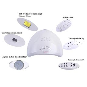 Сушилка для ногтей Sun one nail lamp IU-959 FD77-1 Мощная