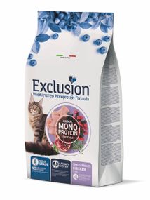 Exclusion Cat Giant Sterilized Chicken сухой корм с курицей для стерилизованных котов крупных пород 300 гр