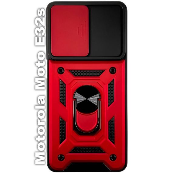Чохол до мобільного телефона BeCover Military Motorola Moto E32s Red (709971) | Зображення 5