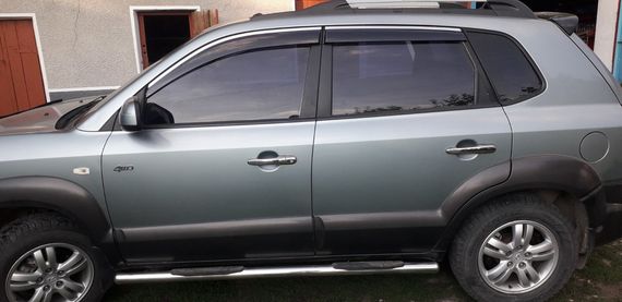 Накладки на ручки (4 шт, нерж) для Hyundai Tucson JM 2004-2024 рр | Зображення 3