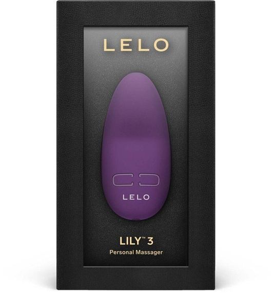 Мінівібратор для клітора LELO Lily 3 Dark Plum, 10 режимів, дуже потужний Sex Aura | Зображення 4
