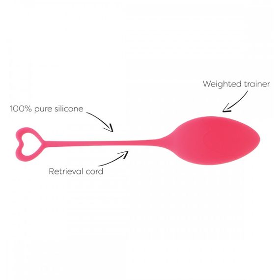 Набір вагінальних кульок Mae B Pelvic Floor Exercise Kegel Balls - Red | Зображення 4