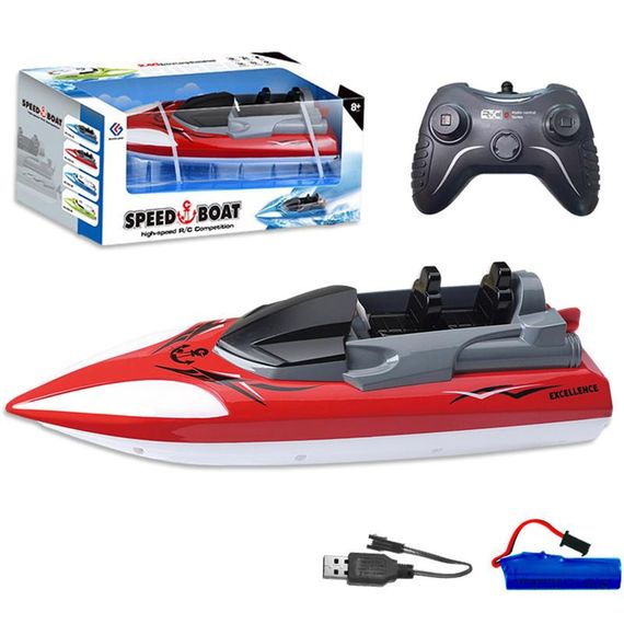 Катер на радіокеруванні SHT 658-46 2.4G Red | Зображення 1