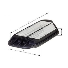 Фильтр воздушный Chevrolet Spark 1.0/1.2 i 10-, Hengst, E1078L,