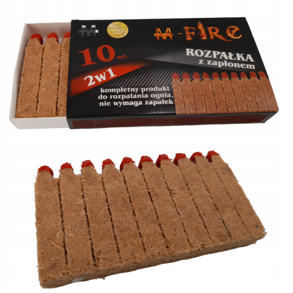 Палички для розпалу 2 в 1 10 шт GRILLI 777441 Код: 012693 | Зображення 1