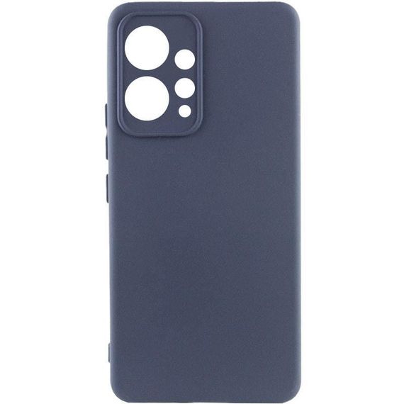 Чохол Silicone Cover Ummi Lakshmi Full Camera (AA) для Xiaomi Redmi Note 12 4G Синій / Midnight Blue