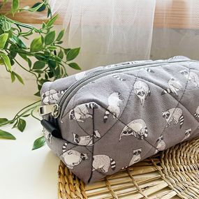 Косметичка Pusheen Еноты 22х10х9 см (KP_24J025_SE)