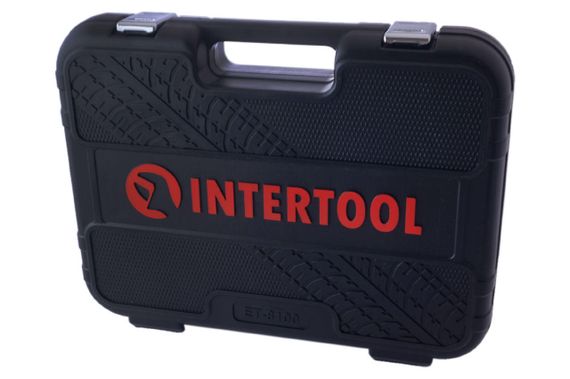 Набор инструмента Intertool - 1/4" x 1/2" 100 ед. Storm (ET-8100) | Зображення 3