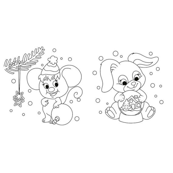 Водна розмальовка "Прикраси" 1806006 звичайні та водні розмальовки | Зображення 2