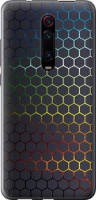 Чехол на Xiaomi Mi 9T Переливающиеся соты "498u-1815-17620"