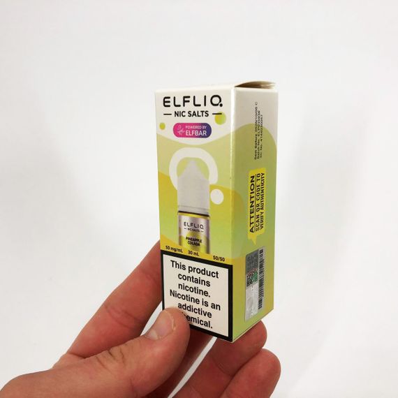Жидкость ELFLIQ 30 мл 5%. Ананасовая Колада (Pineapple Colada) | Зображення 6