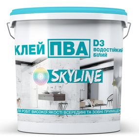 ПВА Клей прочный универсальный водостойкий D3 SkyLine 10 кг