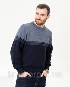 Свитер цвет темно-синий размер M FI_009496
