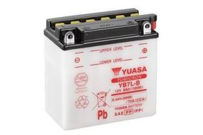 Аккумулятор МОТО Yuasa 12V 8,4Ah YuMicron Battery YB7L-B(сухозаряжений)