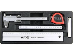 Вклад полка инструментального шкафа измерительный инструмент 5шт YATO YT-55474