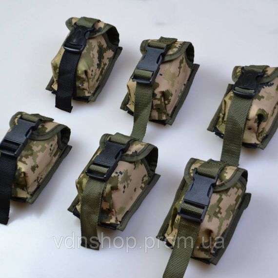 Підсумок під гранату з кордури піксель MOLLE для гранати тактичний PN-23 | Зображення 3