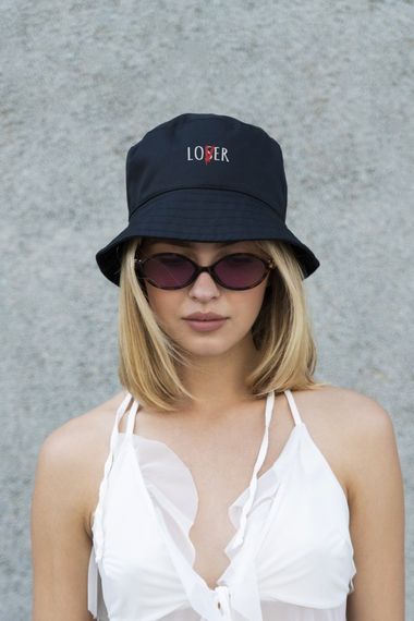 Панамка Without з принтом Lover Black | Зображення 2