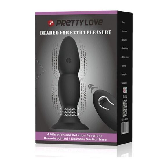 Анальний стимулятор з вібрацією і ротацією BI-040052W sexstyle | Зображення 9