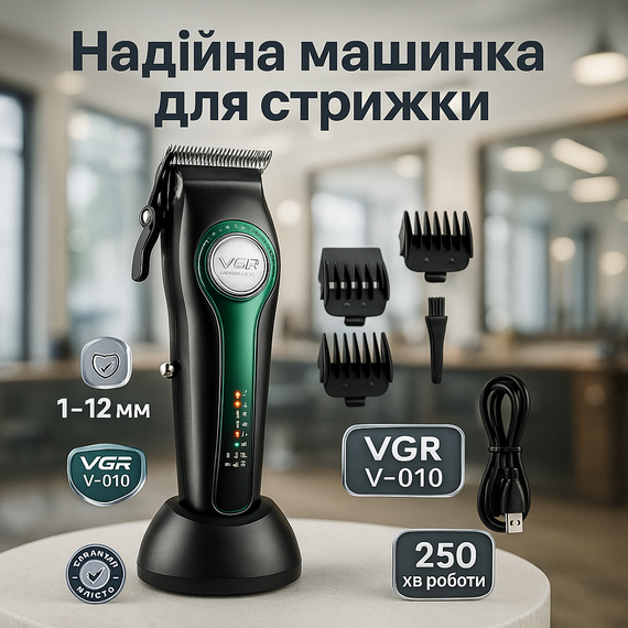 Машинка для стрижки с дополнительными насадками, Многофункциональная аккумуляторная машинка для стрижки FA-67