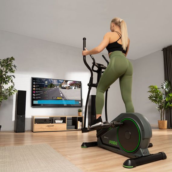 Орбітрек Hop-Sport HS-120C Prim чорно-зелений | Зображення 2