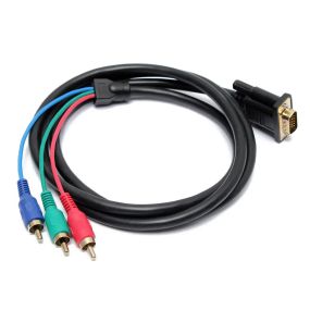 Кабель видео DVI-3RCA 5м