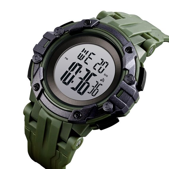 Чоловічий годинник Skmei 1545AG Army Green | Зображення 1