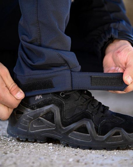 Демісезонний тактичний костюм софтшел SATELIT синій ДСНС ПП8057 | Зображення 9