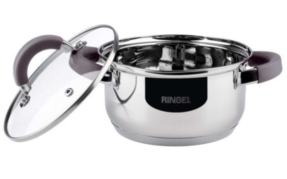 Кастрюля с крышкой 1.8 л Meyer Ringel RG-2008-16 | Зображення 2