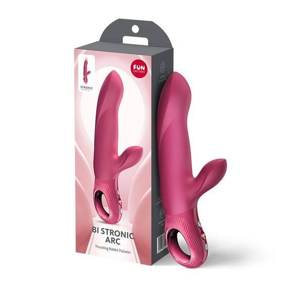 Пульсатор Fun Factory Bi Stronic Arc Raspberry | Зображення 9