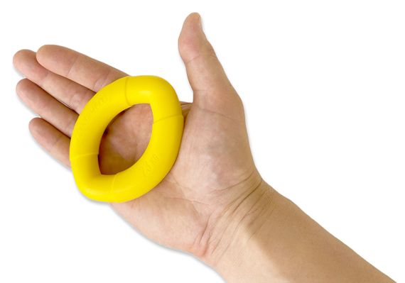 Еспандер кистьовий EasyFit тренажер для рук 23 кг Жовтий (EF-1903-50) | Зображення 1