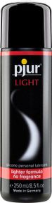 Силіконова змазка pjur Light 250 мл найрідкіша, 2в1 для сексу та масажу Sex Aura
