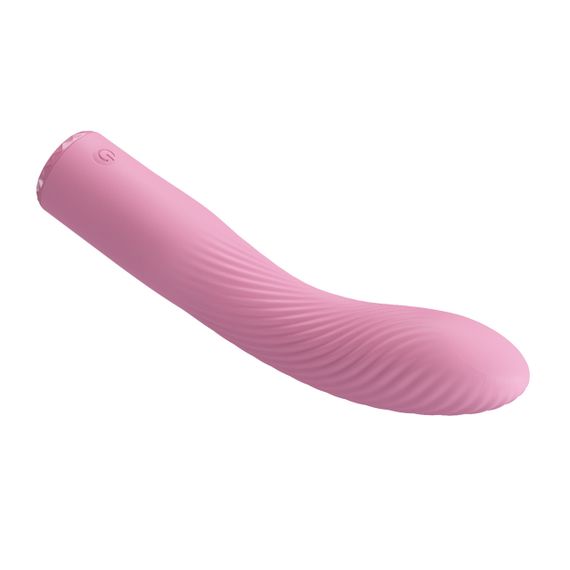 Вибратор для точки G PRETTY LOVE Kissell розовый, 16.1 х 3.2 см sexstyle | Зображення 1
