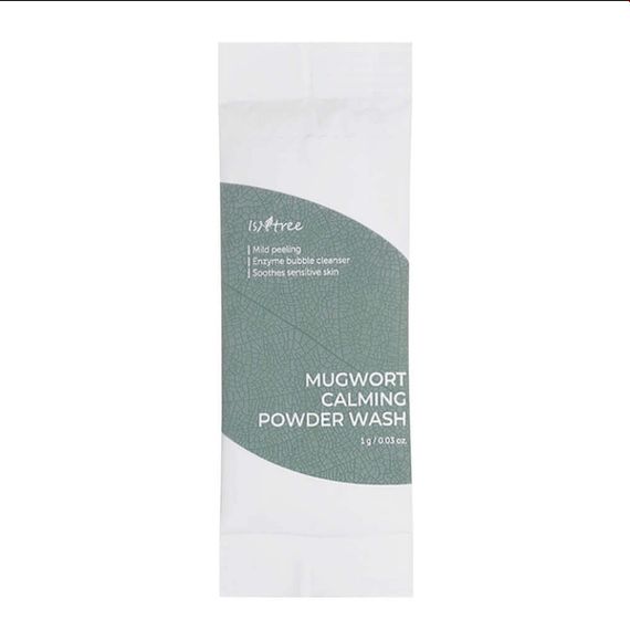 Пудра ензимна з полином для проблемної шкіри Isntree Mugwort Calming Powder Wash (1 g)