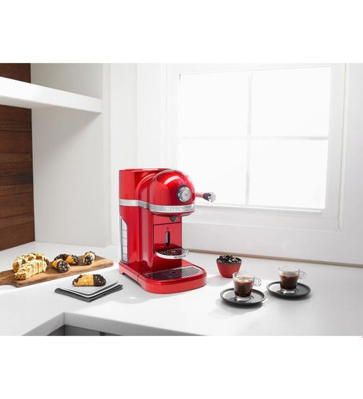 Кофемашина KitchenAid Artisan Nespresso 5KES0503EAC, капсульна, 1.4 л, кремова | Зображення 4