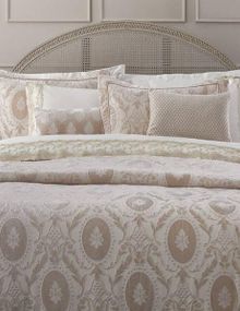 Постельное белье с вышивкой Pepper home Julie pink Премиум класс Жаккард Евро размер