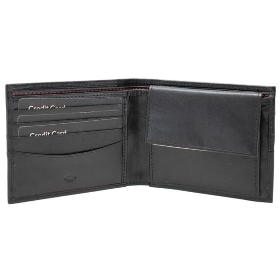 Портмоне чоловіче шкіряне Semi Line RFID Black (P8265-0) | Зображення 1